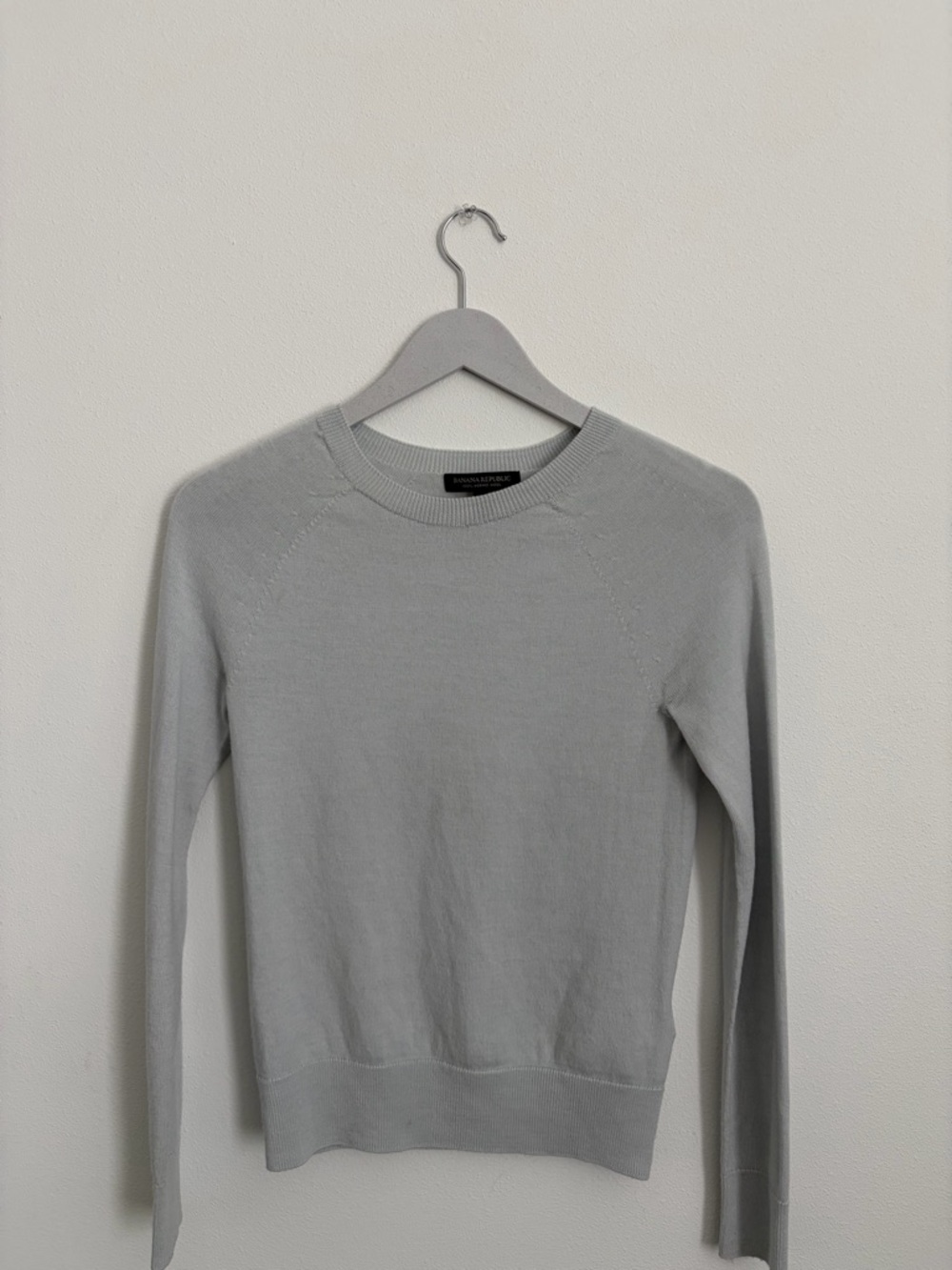 Banana republic Light Gray Women's Crewneck Sweater